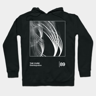 Disintegration / Minimalist Style Graphic Design Hoodie